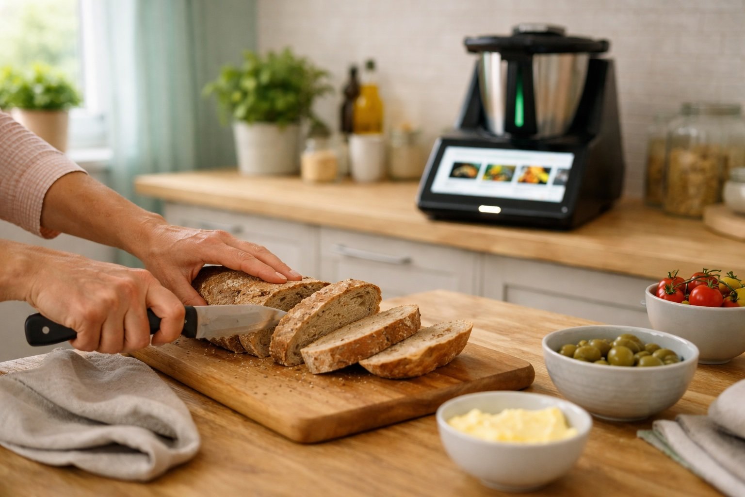 Alltagsszene im Küchenkontext